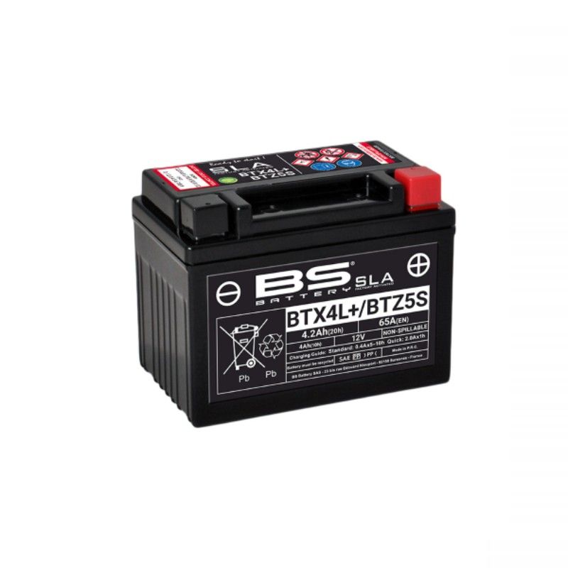 BATTERIE SLA 12 V 4,2 Ah BTX4L+/ BTZ5S BS BATTERY