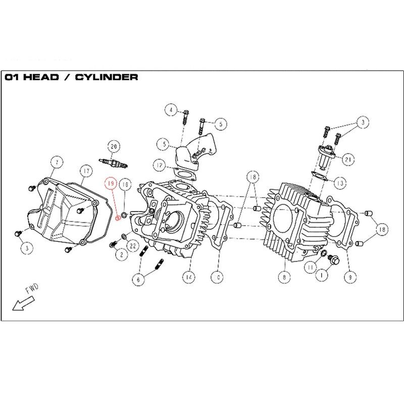 Bague de centrage moteur 8 x 6.3 x 12 - 83747