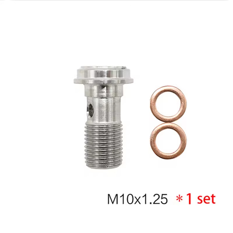 Vis banjo Adelin M10 - 1.25 pour étrier / maître-cylindre de frein Adelin