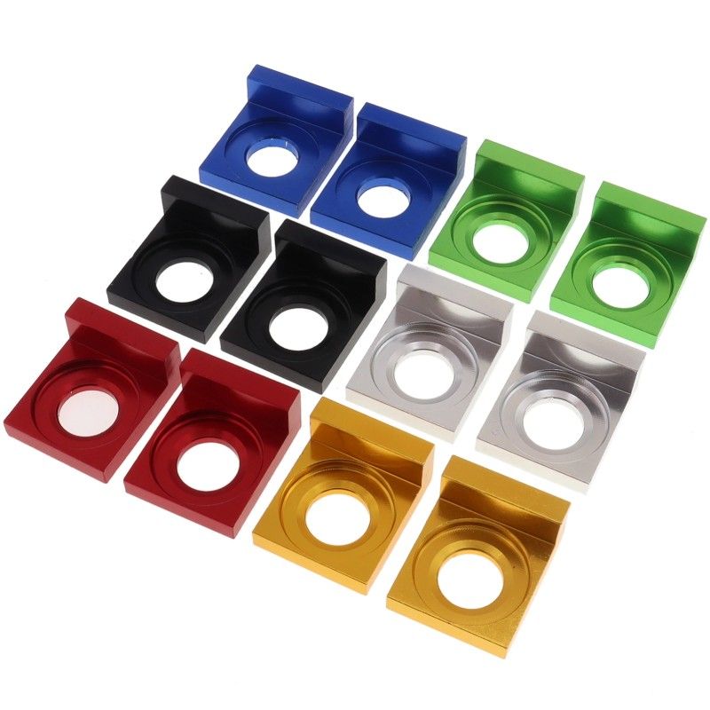 Tendeur de chaîne réglable pour pitbike crf 70 de 12 mm – Argent