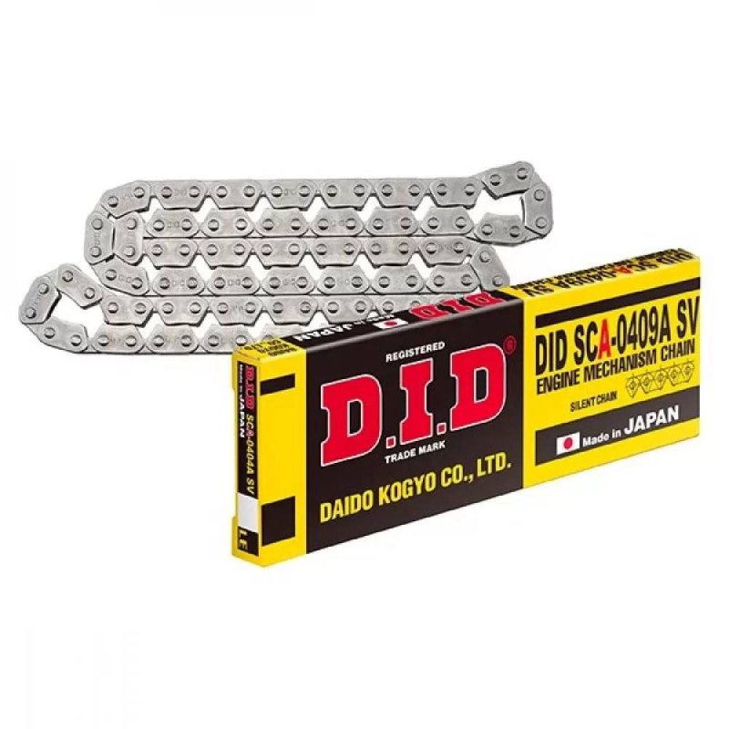 Chaîne de distribution DID renforcée SCR 0409A SV 92 MAILLONS pour GPX / ZONGSHEN 155 - fermée