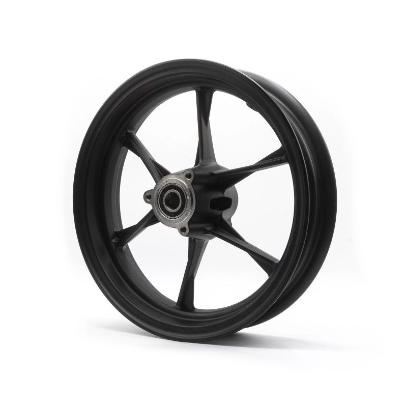 Jante 2.20 3 trous Pitbike Motard 12" VMC Superlight - Roulement 20 mm – Noir