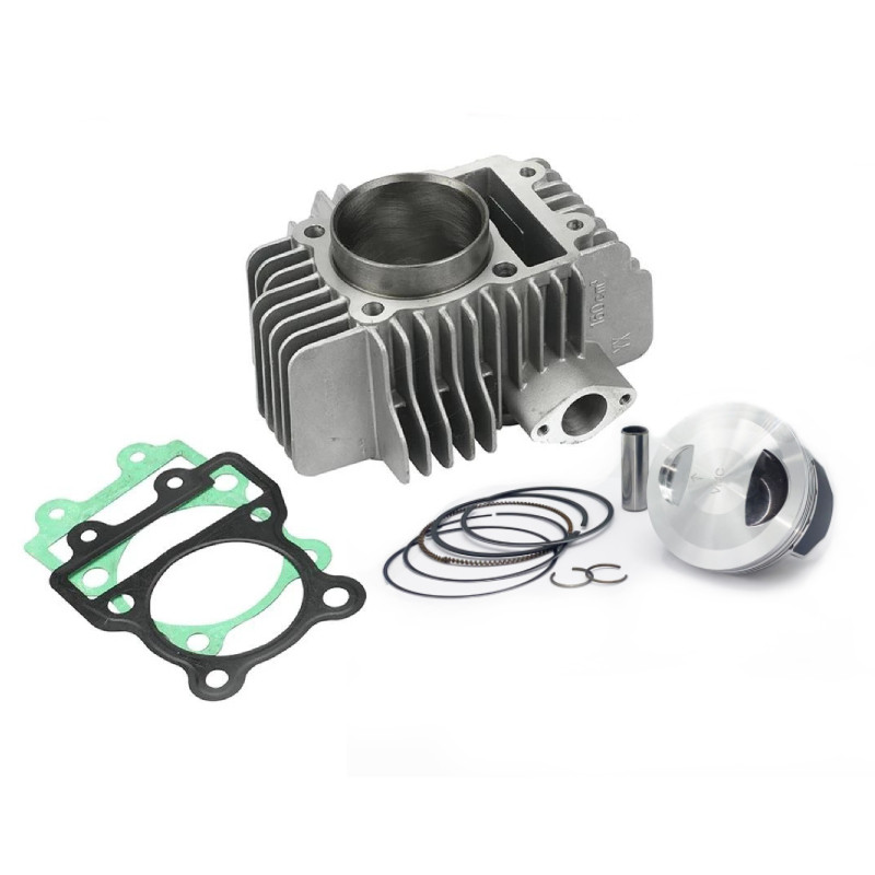 Cylindre et piston forgé 61 mm pour YX / GPX - Cylindrée 167cc