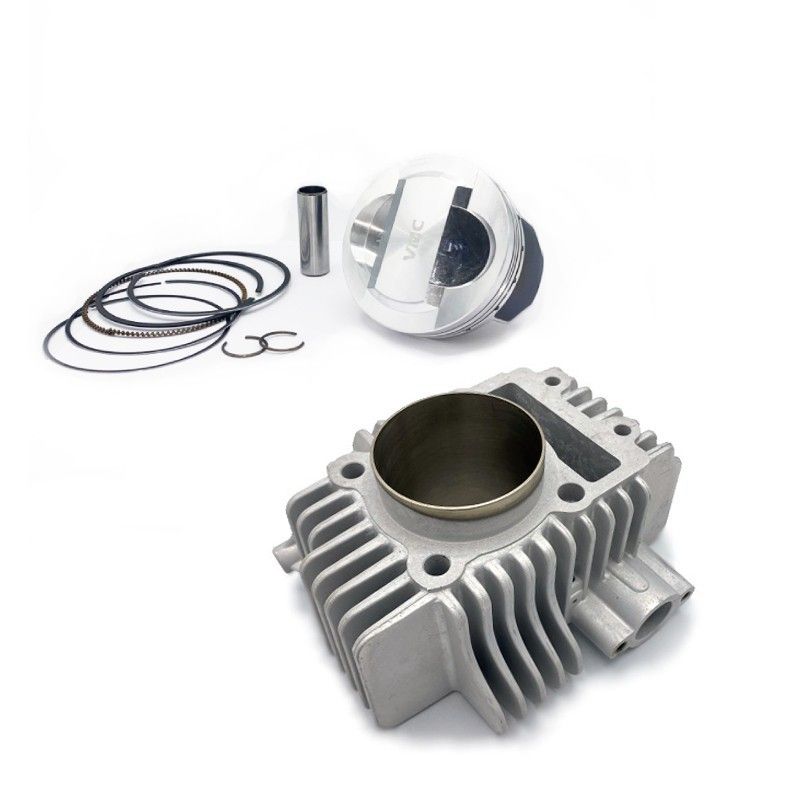 Cylindre Nikasil et piston forgé 60 mm pour culasse d'origine et TB moteur YX / GPX