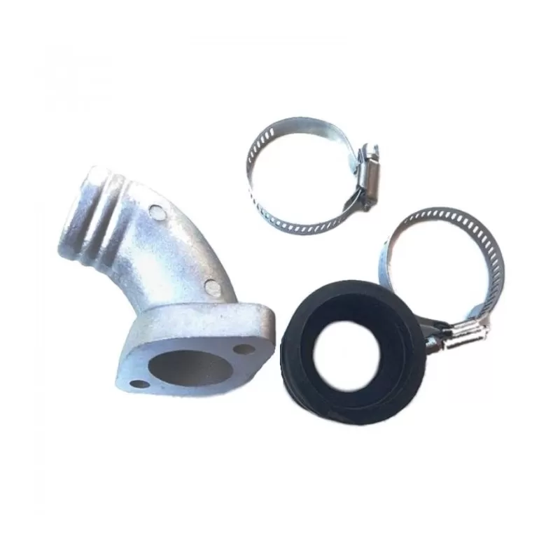 Pipe d'admission pour Pitbike YX avec manchon Ø 28 mm
