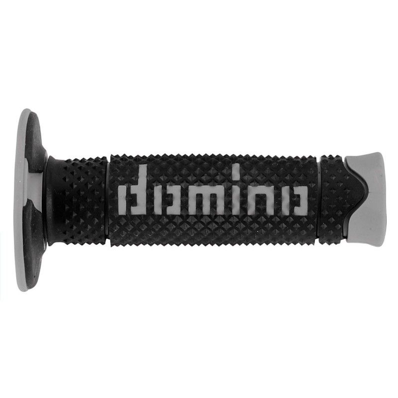 Paire de poignées noir/gris off-road DOMINO réf. A26041C5240A7-0
