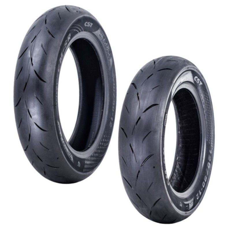 Paire de pneus CST CM-SR 2 12"
