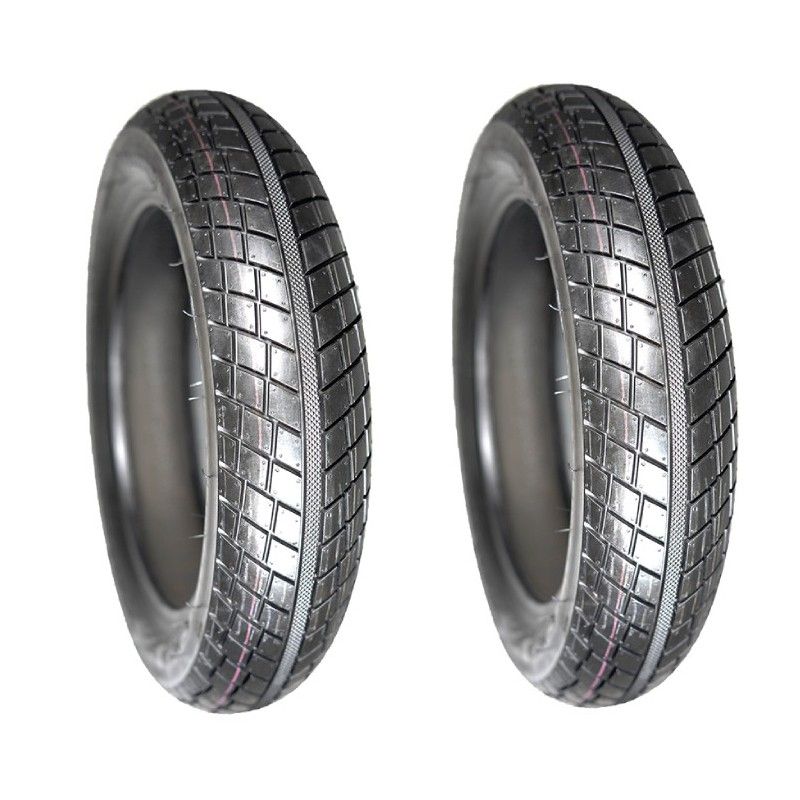 Paire de pneus Pitbike / MiniGP UNILLI TH558A PLUIE 12''