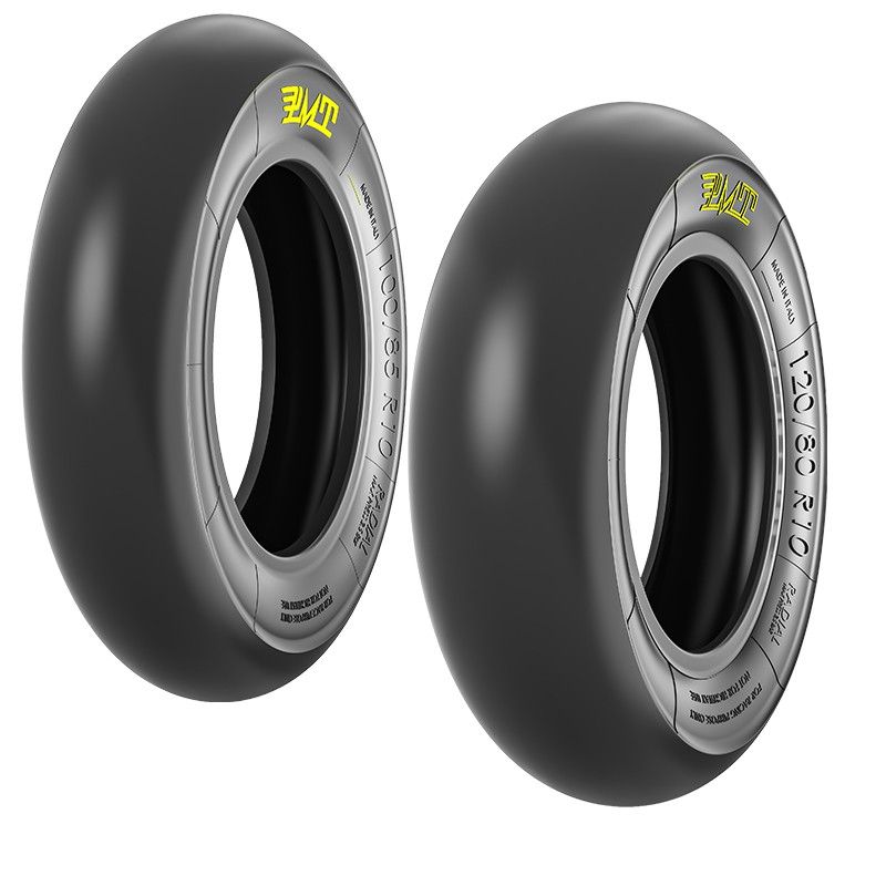 Paire de pneus PMT 10'' Slick