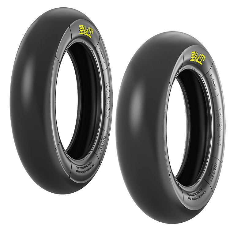 Paire de pneus PMT 12'' Slick