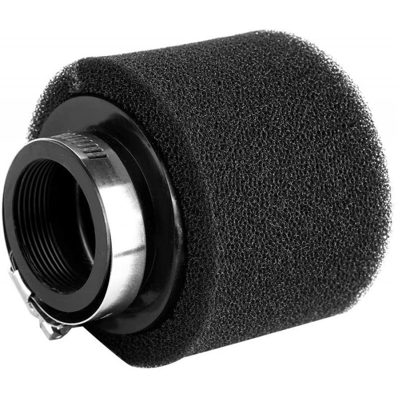 Filtre à air en mousse double couche 38mm droit pour carburateur pit bike