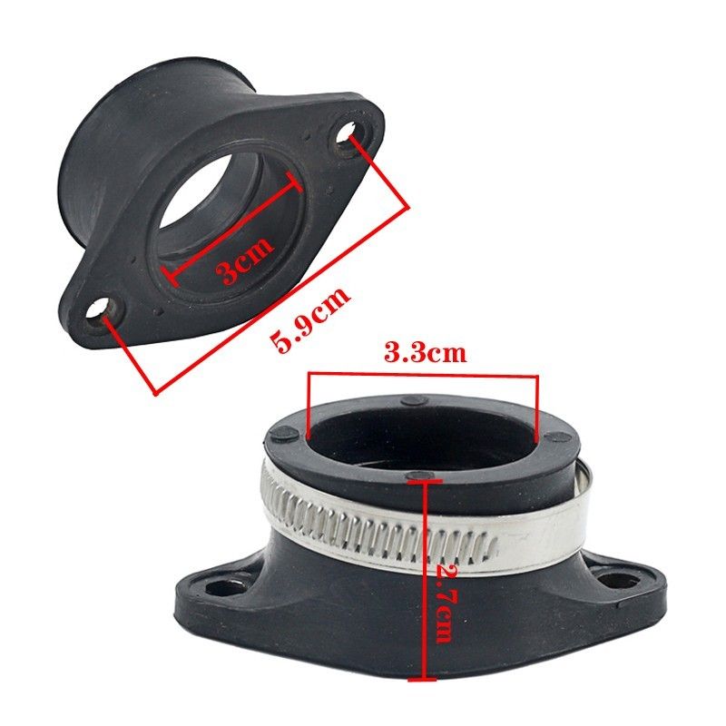 Bride en caoutchouc / adaptateur pour carburateur 32 mm / GPX 190
