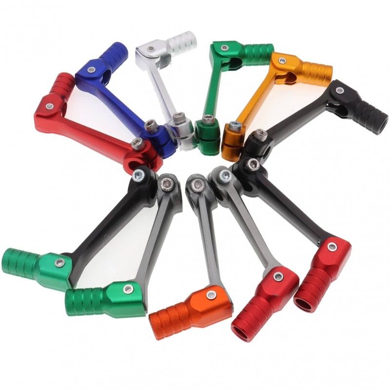 Levier de vitesses court pour moteurs pitbike – Rouge