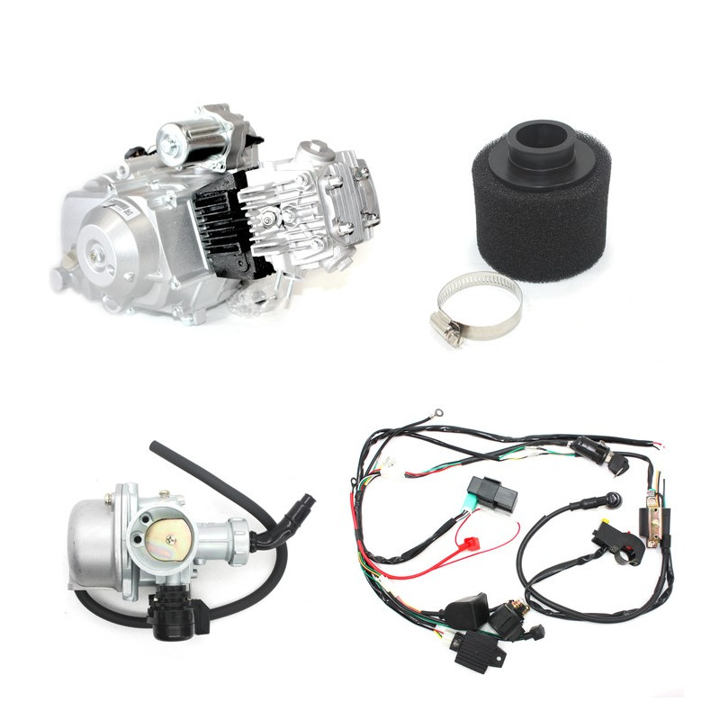 Moteur GPX / Zongshen 110 allumage et boîte automatique + installation électrique + carburateur
