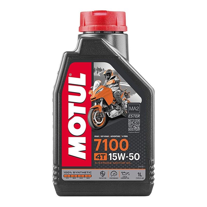 Huile moteur Motul 7100 15W-50 4t 1 litre