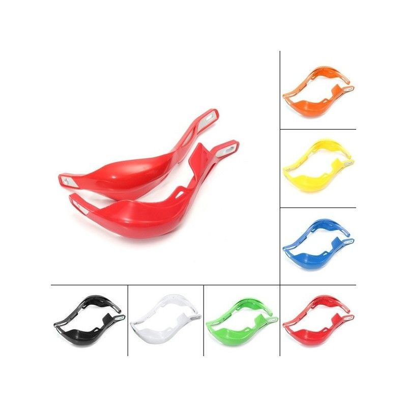 Protège-mains intégraux Motard avec âme en aluminium pour PitBike Cross Motard – Orange