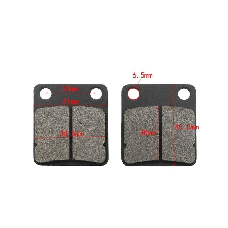 Plaquettes de frein pour Pitbike 50 - 250 cc Mod. 2 Organiques