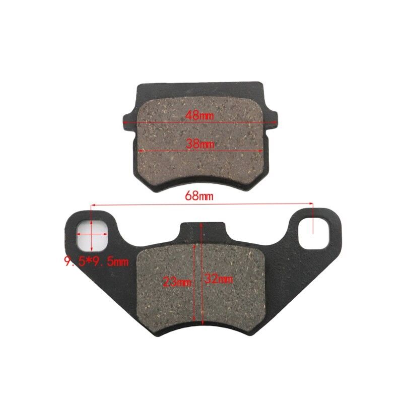 Plaquettes de frein pour Pitbike 50 - 250 cc Mod. 10 Organiques