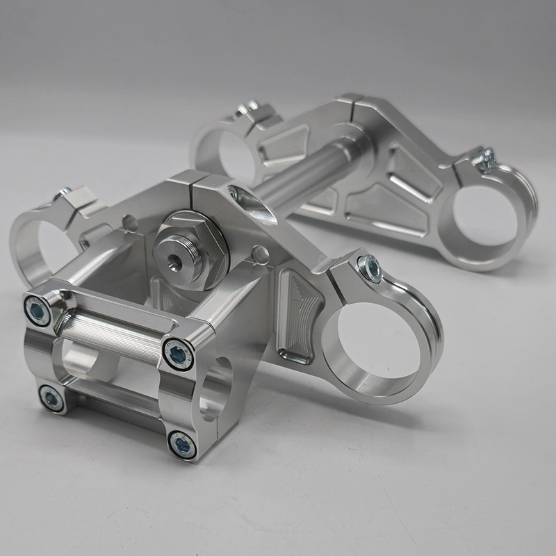 Tés de fourche CNC pour PitBike - Épaisseur 5 mm - Entraxe 180