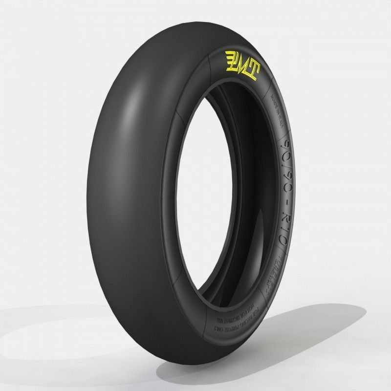 Pneu PMT 90/90R10" SLICK – Super tendre - SS