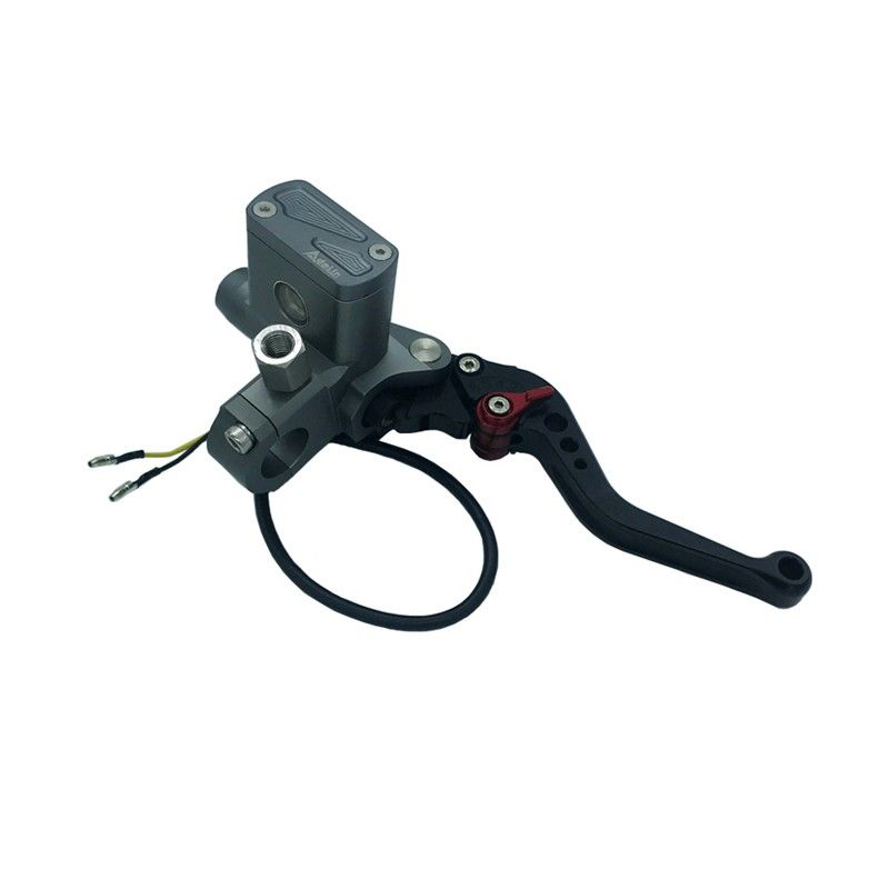 Maître-cylindre Adelin PX-6R 12.7x18 mm Droite | Moto Pit Bike Scooter Motard – Noir
