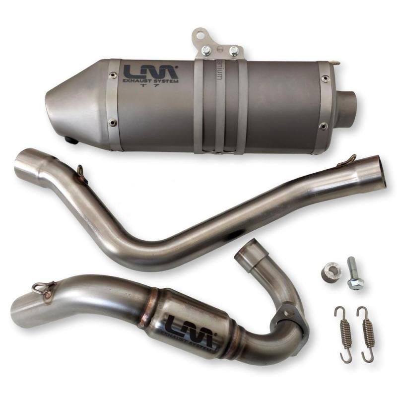 ÉCHAPPEMENT COMPLET LM T7 pour Pitbike VMC (moteur 160 / 172)