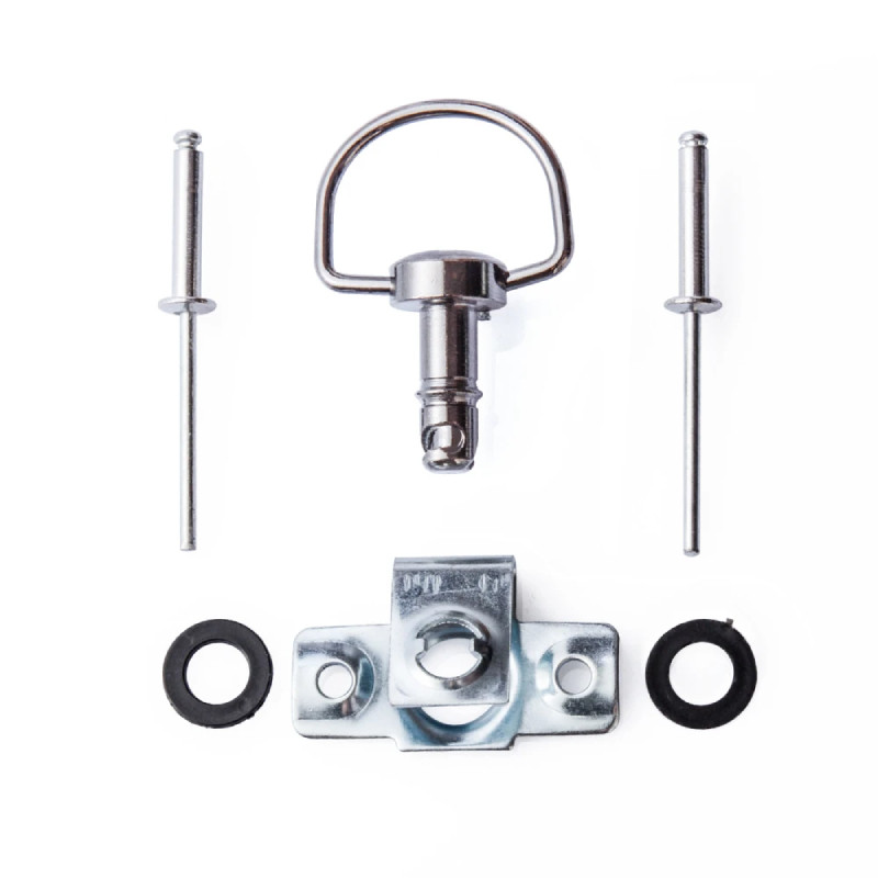 Fixation rapide rivetée pour carénages longueur 19 mm
