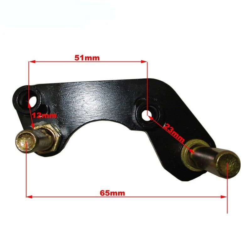 Support d'étrier de frein avant Pitbike
