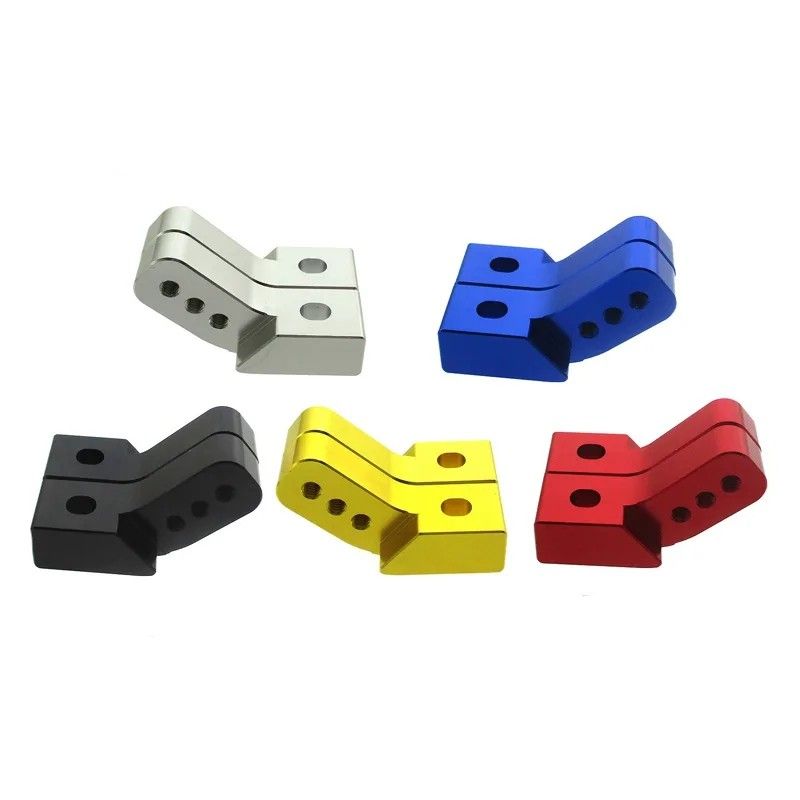 Support de repose-pieds relevés pour Pitbike, Minigp – Noir