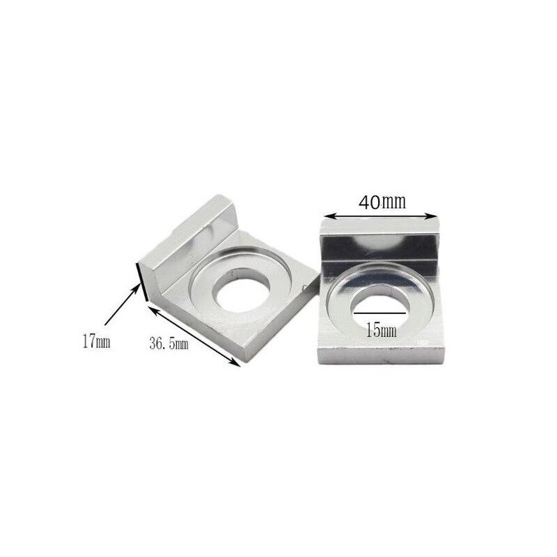 Tendeur de chaîne, réglages de chaîne pour Pitbike CRF 70 de 15 mm – Argent
