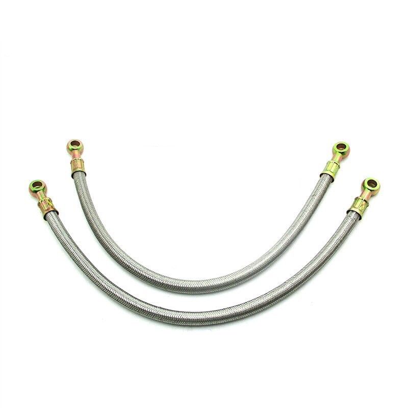 Durites d'huile de radiateur tressées raccord 8 / 10 mm
