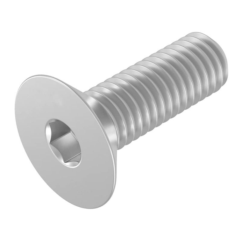 Vis fraisée M8 x 16 de fixation du disque de frein 3 trous en acier pour pitbike