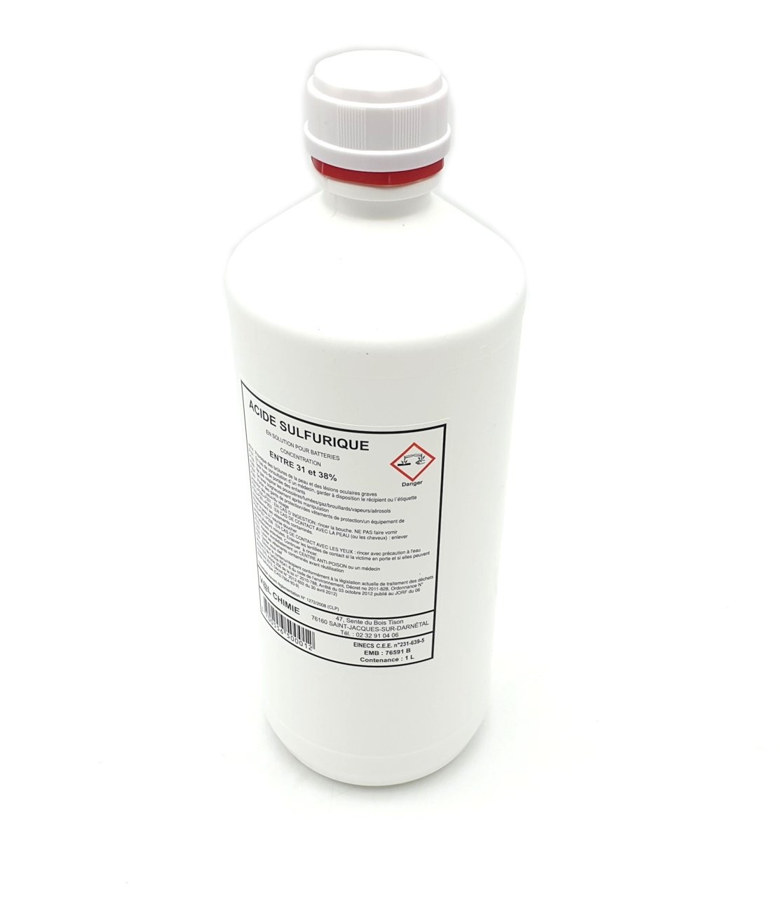 Acide à Batterie Bidon 1 Litre