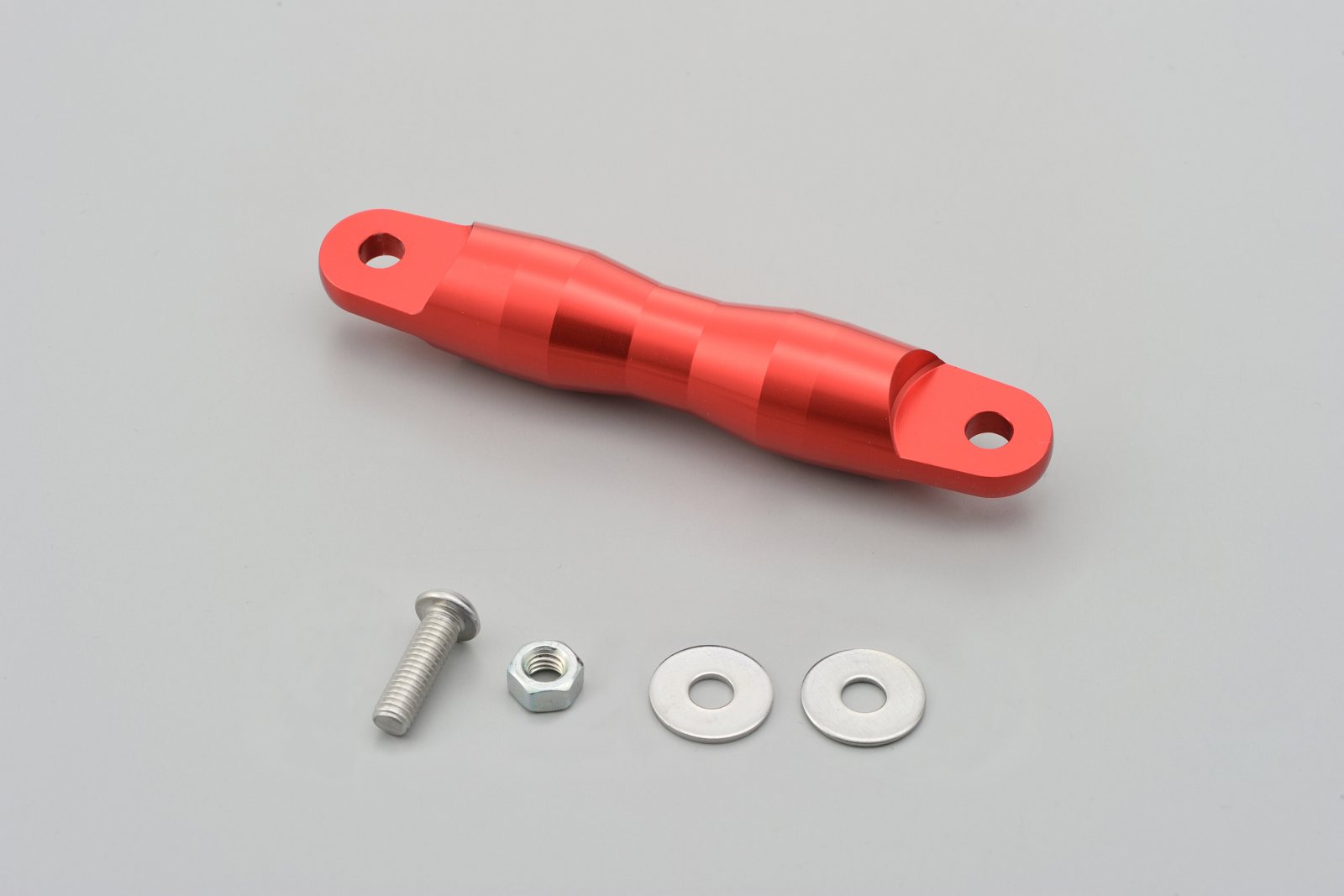 ADAPTATEUR POUR BARRE DE RENFORT DE GUIDON 100MM, ROUGE - DAYTONA