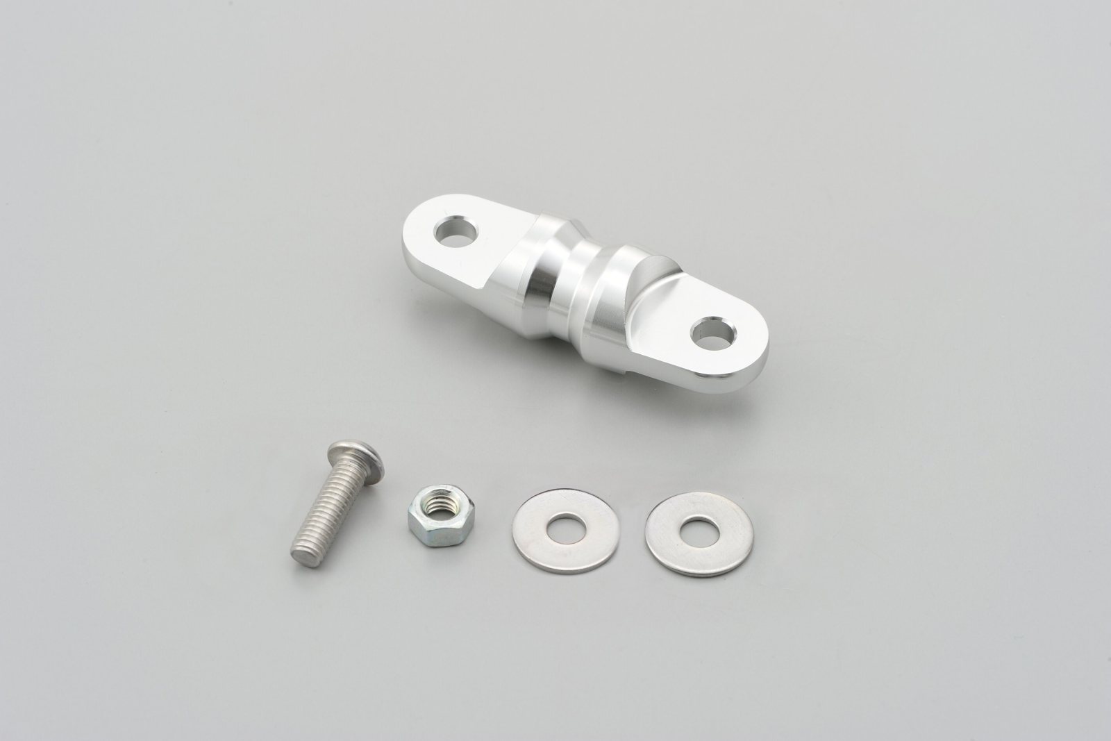 ADAPTATEUR POUR BARRE DE RENFORT DE GUIDON 50MM, ARGENT - DAYTONA