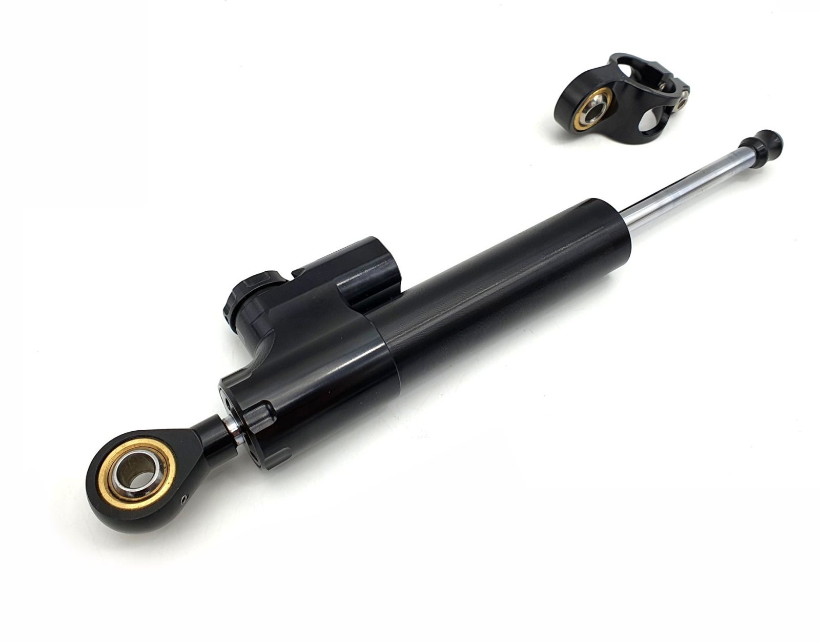 Amortisseur de Direction Moto Universel usiné CNC (70mm, 15-65N)