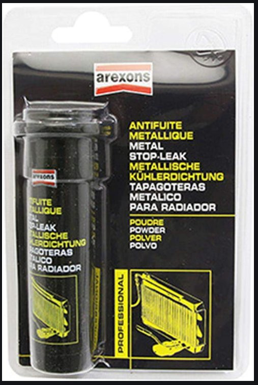 Antifuite metallique moteur radiateur en poudre 25g Arexons