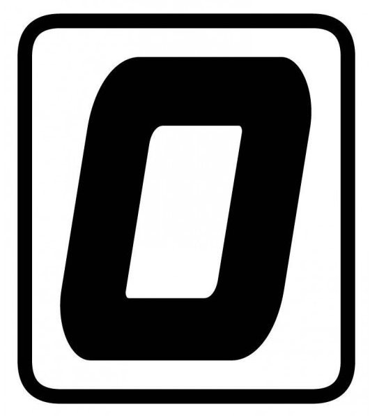 AUTOCOLLANT NUMERO "0" BARRACUDA