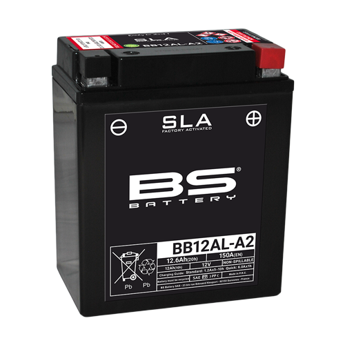 Batterie BB12AL-A2 (avec pack acide) BS BATTERY