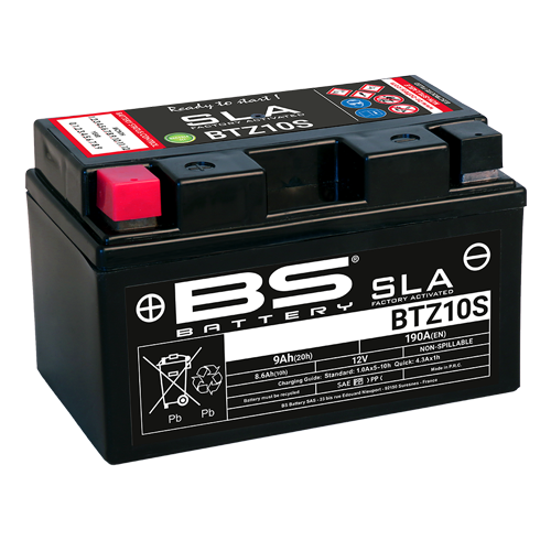 Batterie BTZ10S (activée en usine) BS BATTERY