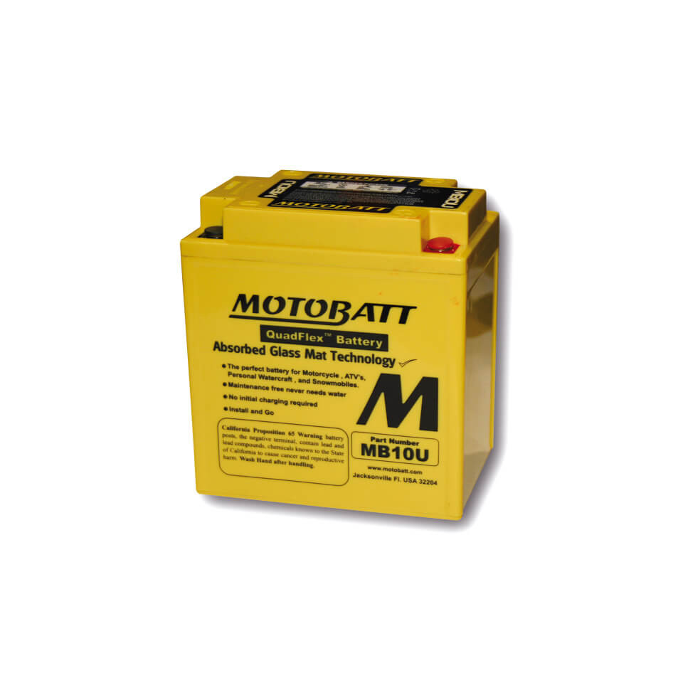 Batterie MOTOBATT MB10U (4 poles)