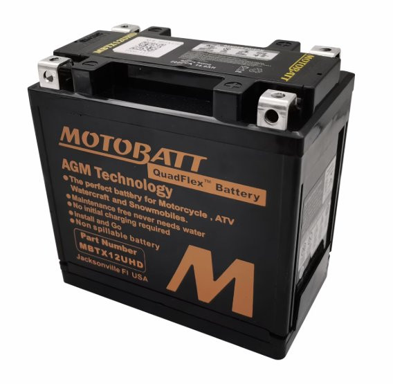 Batterie MOTOBATT MBTX12UHD (4 poles)