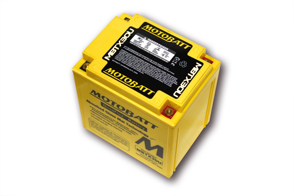 Batterie MOTOBATT MBTX30U (4 poles)
