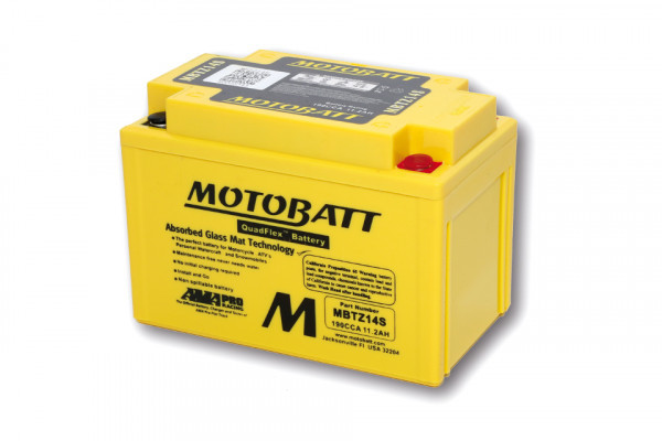 Batterie MOTOBATT MBTZ14S (4 poles)