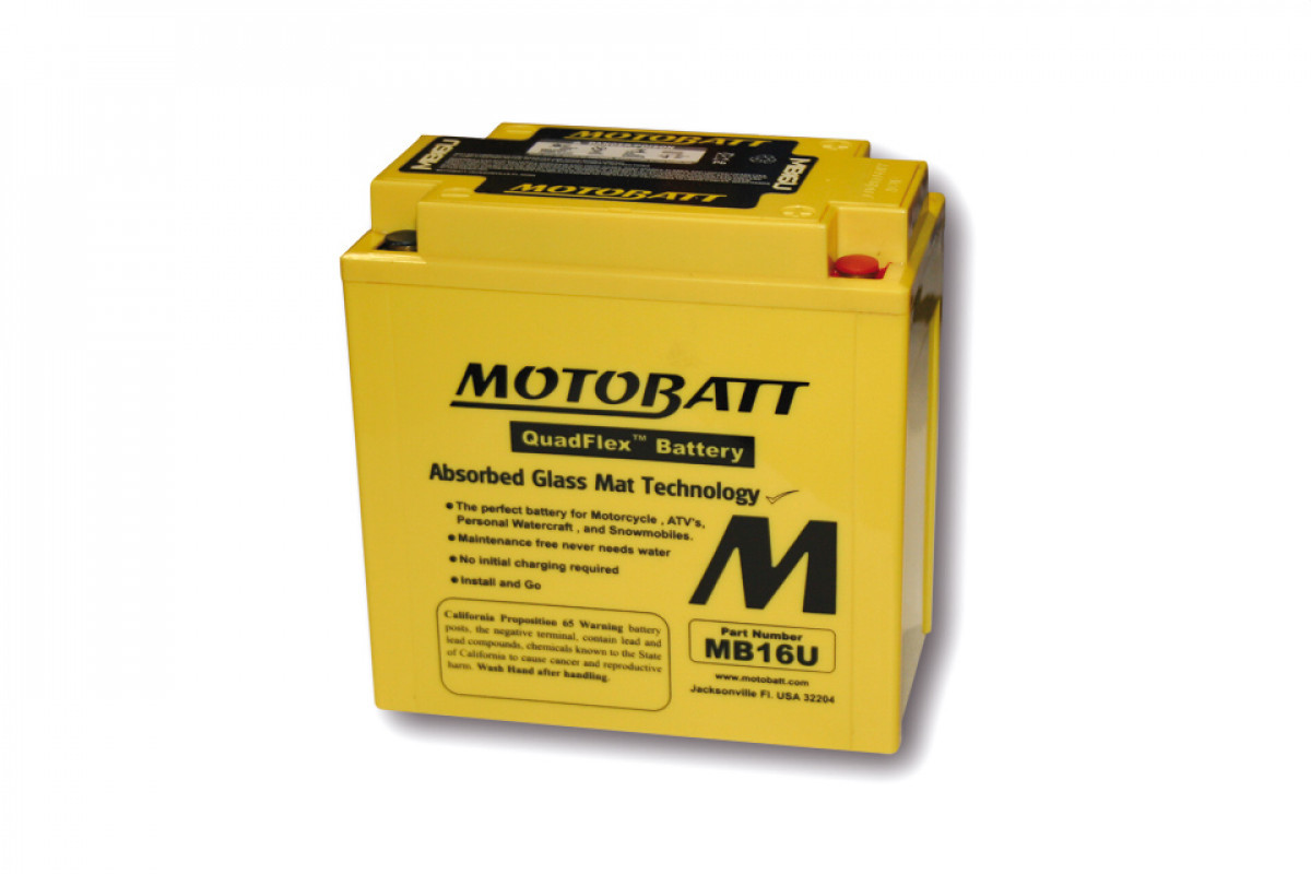 Batterie MOTOBATT MB16U (4 poles)
