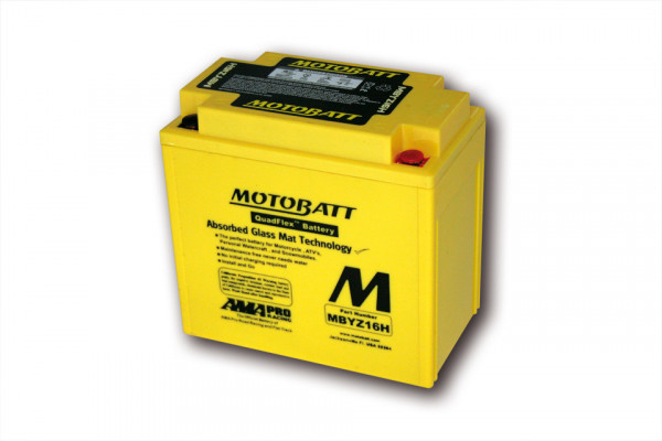 Batterie MOTOBATT MBYZ16H (4 poles)