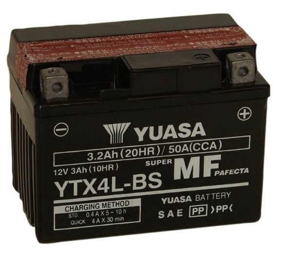Batterie YUASA YTX4L-BS