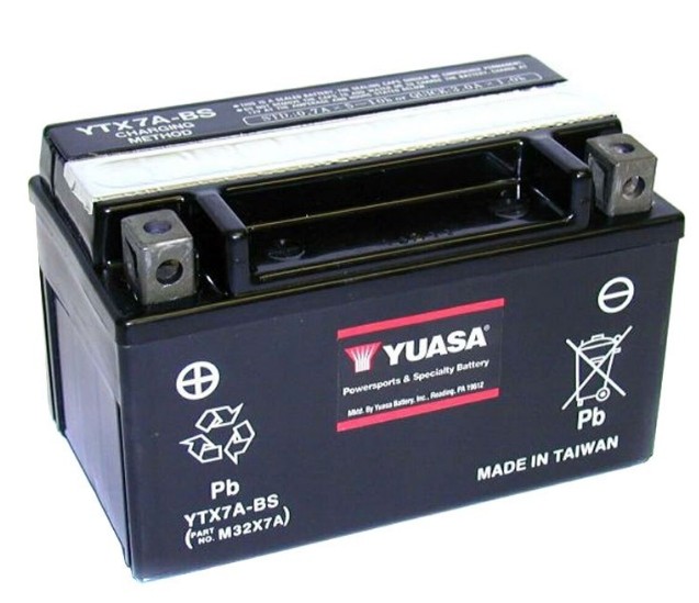 Batterie YUASA YTX7A-BS