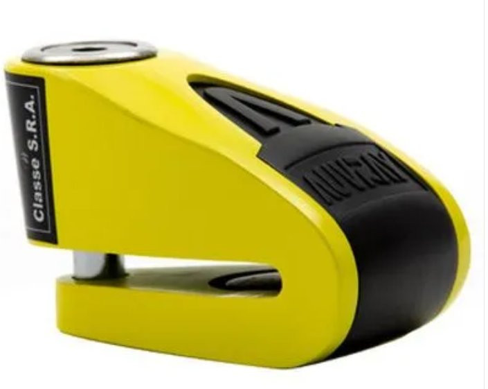 BLOQUE DISQUE ALARME B-LOCK-10 JAUNE/NOIR CLASSE SRA AUVRAY