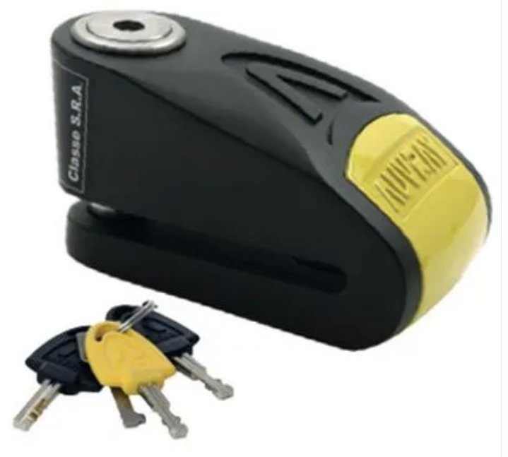 BLOQUE DISQUE ALARME B-LOCK-14 YELLOW / BLACK CLASSE SRA AUVRAY